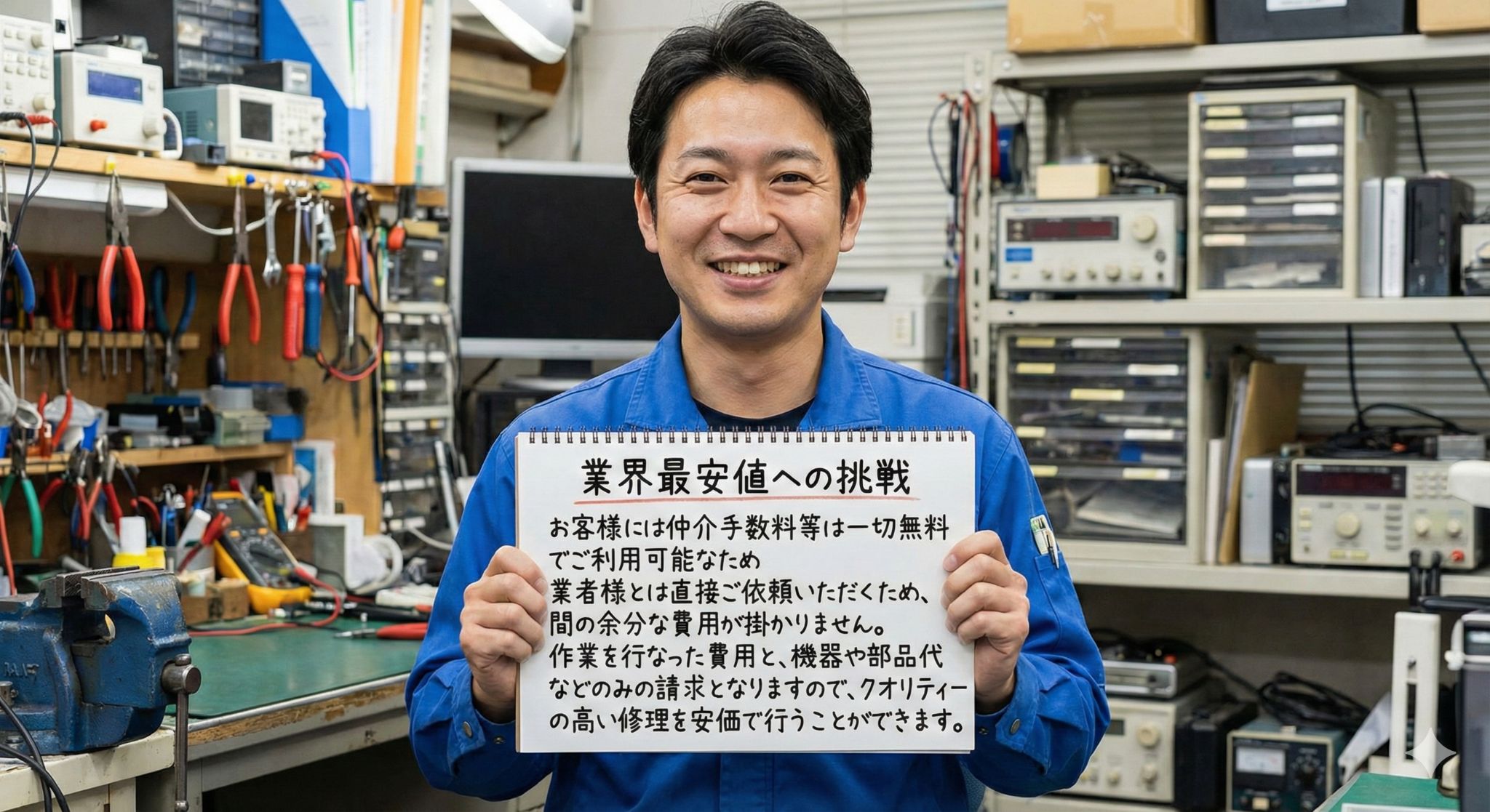 業界最安値への挑戦